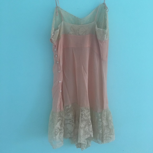 20s-30s deco silk crepe lace step in teddy slip - Picture 5 of 6